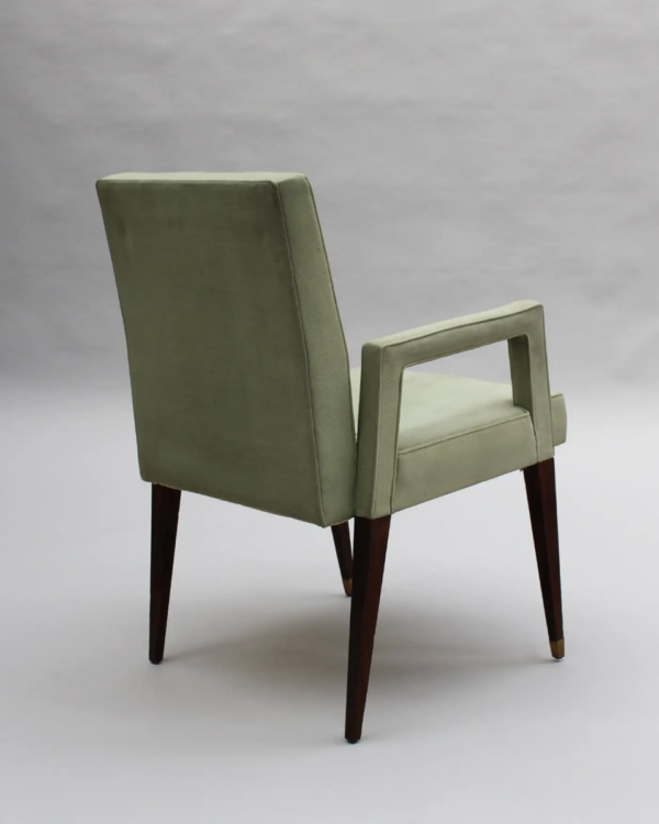 4 Fine French 1960s Armchairs by Jules Leleu - Image 7